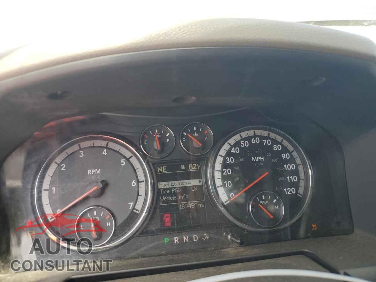 DODGE RAM 1500 2012 - 1C6RD6LT2CS200219