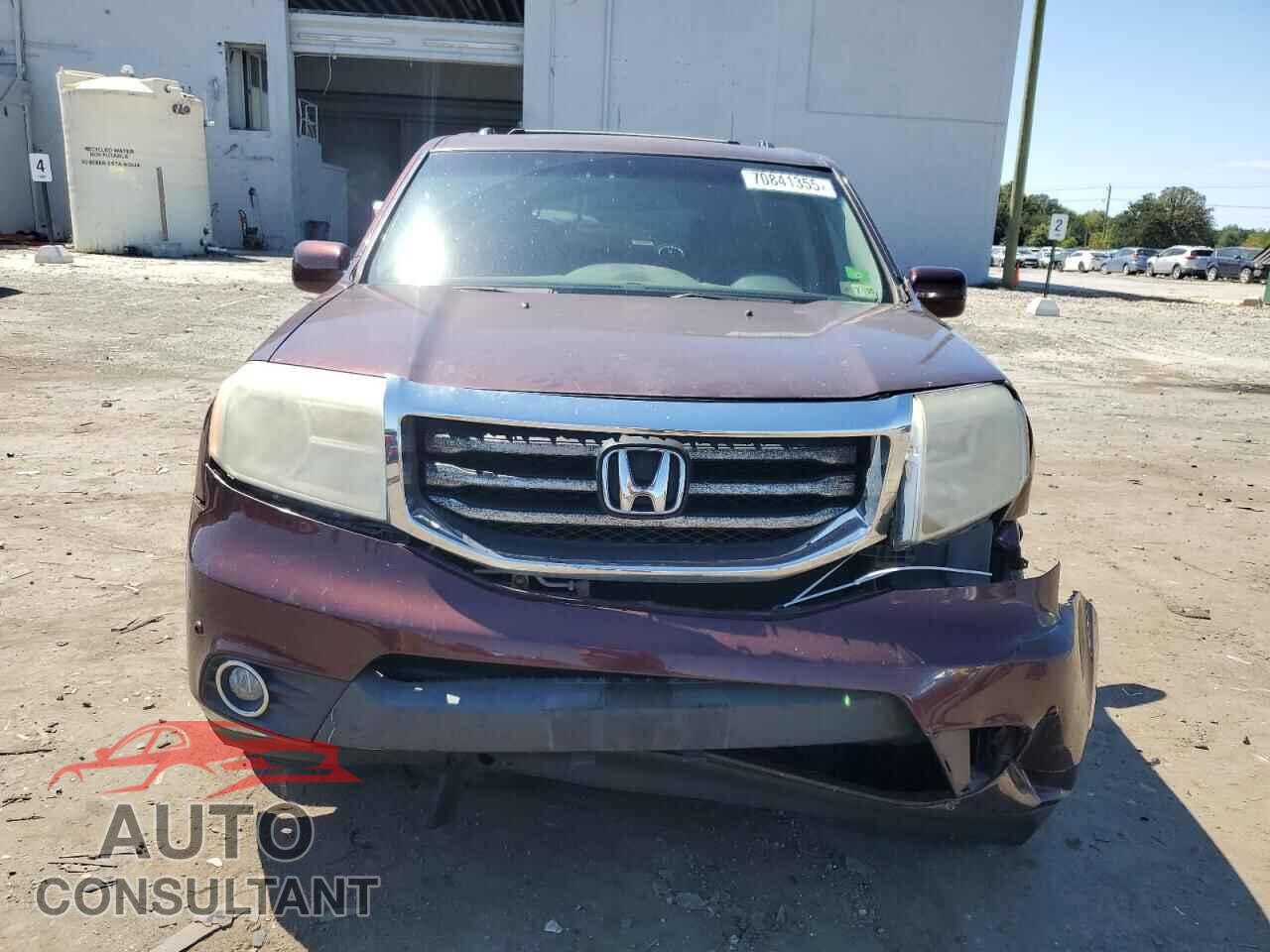 HONDA PILOT 2012 - 5FNYF4H97CB070127