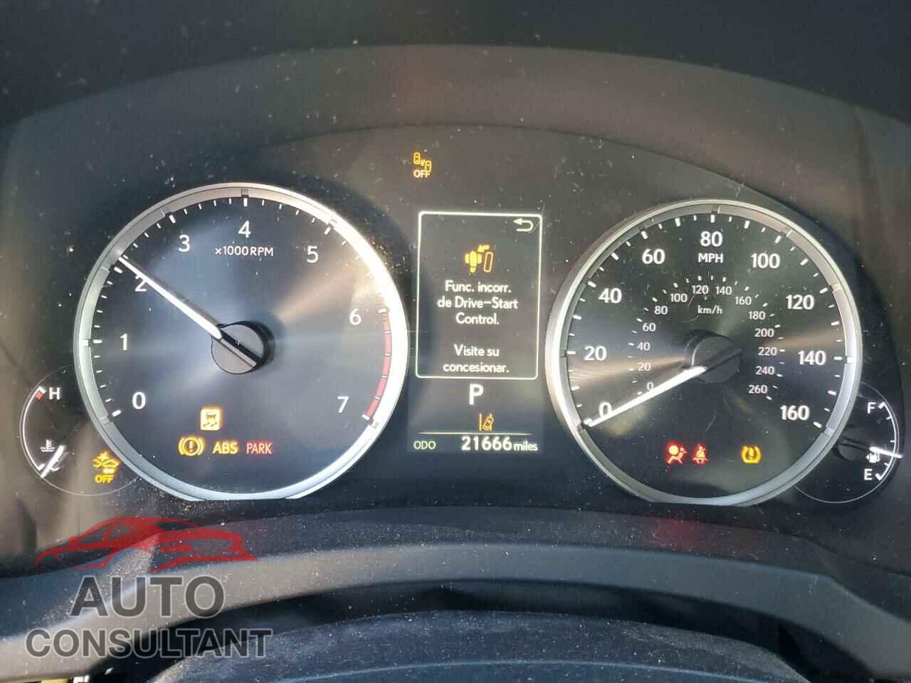 LEXUS IS 2021 - JTHAA1D22M5116973
