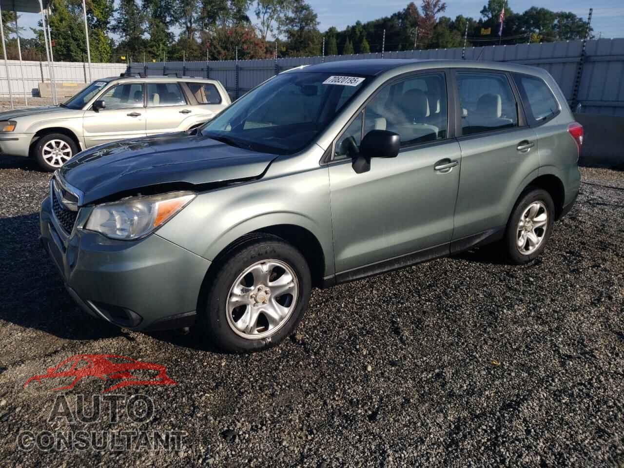 SUBARU FORESTER 2014 - JF2SJAAC9EH519532