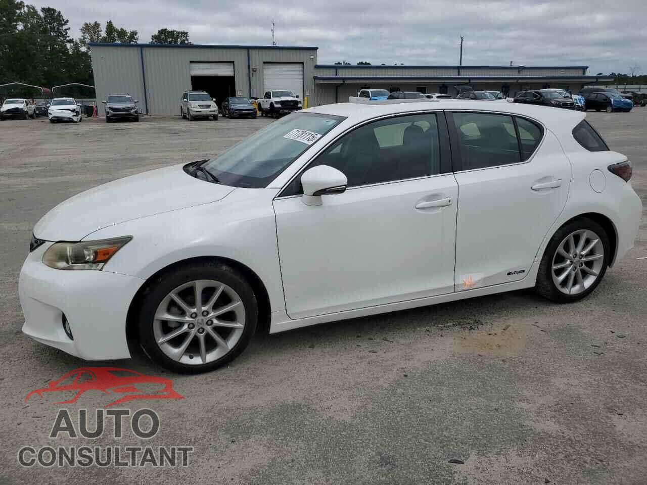 LEXUS CT 200 2012 - JTHKD5BHXC2101941