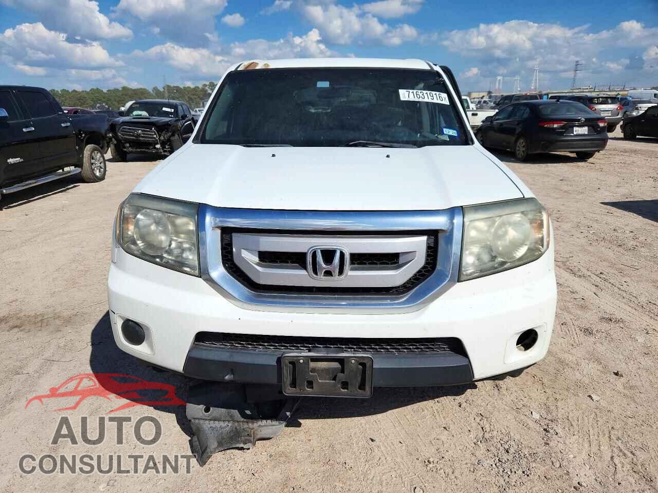 HONDA PILOT 2011 - 5FNYF4H29BB103257