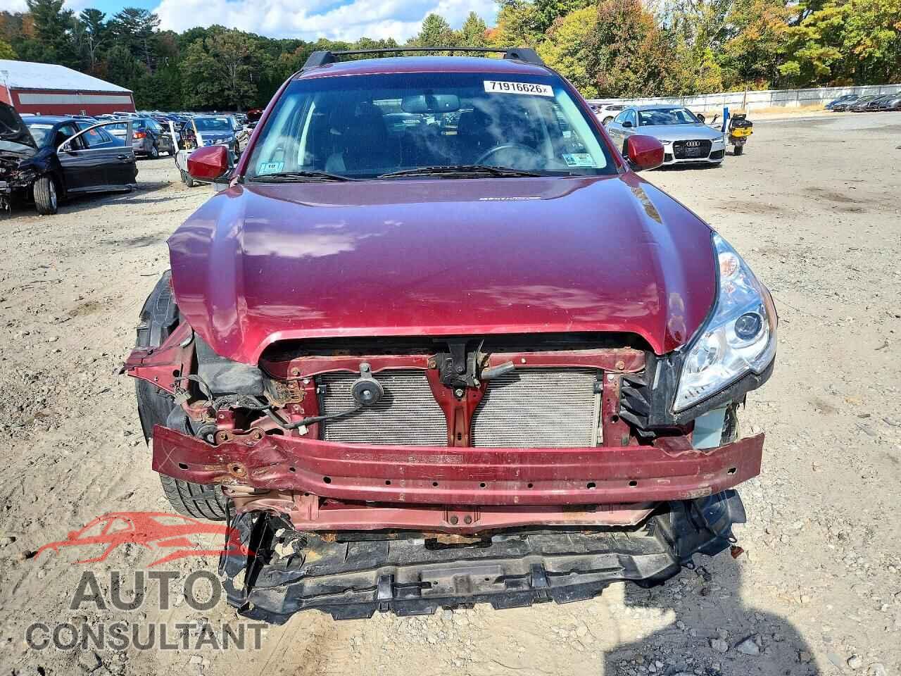 SUBARU OUTBACK 2014 - 4S4BRBLC2E3295555