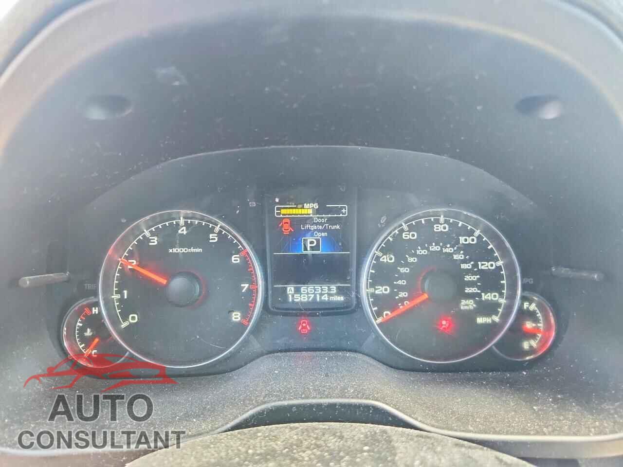 SUBARU OUTBACK 2014 - 4S4BRBLC9E3247597