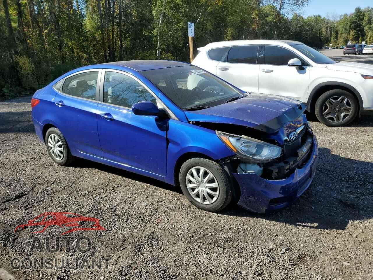 HYUNDAI ACCENT 2012 - KMHCT4AE4CU059132
