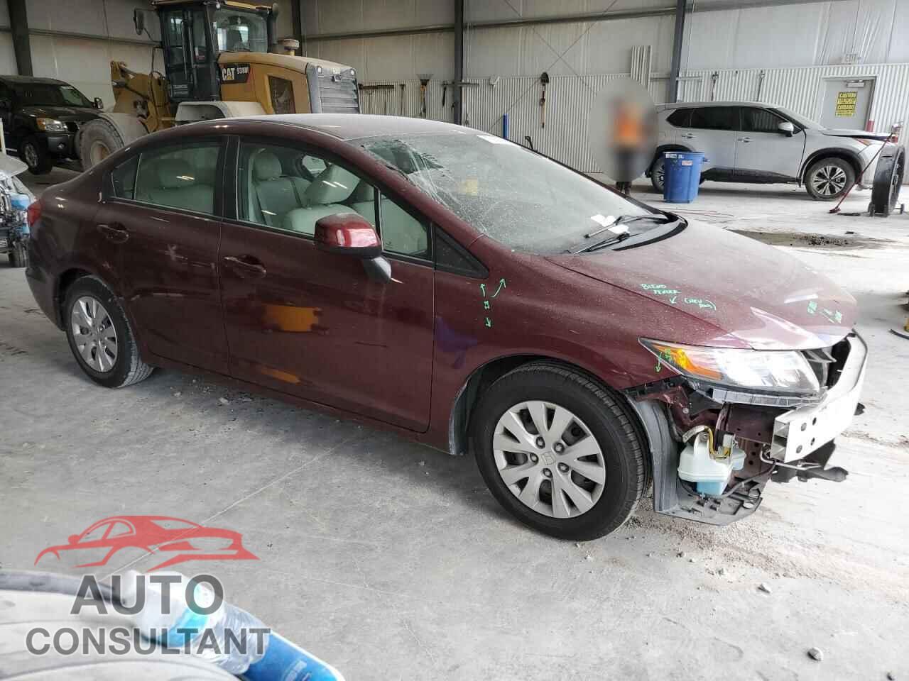 HONDA CIVIC 2012 - 2HGFB2F5XCH569829