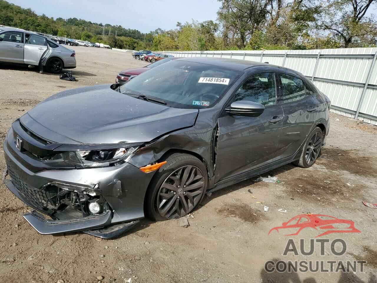 HONDA CIVIC 2021 - SHHFK7H48MU411446