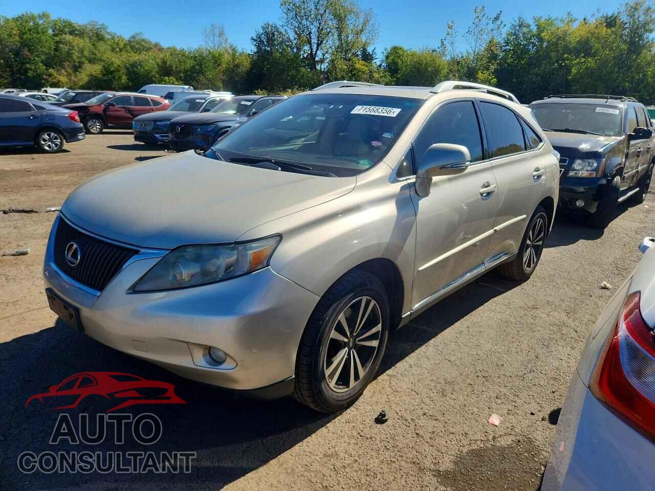 LEXUS RX350 2011 - 2T2BK1BA0BC105625
