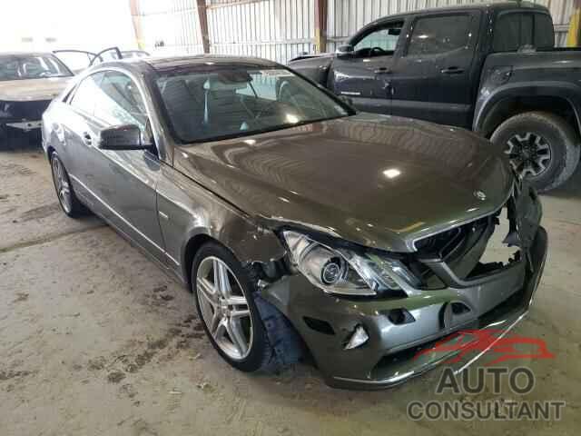 MERCEDES-BENZ E-CLASS 2012 - WDDKJ5KB2CF153651