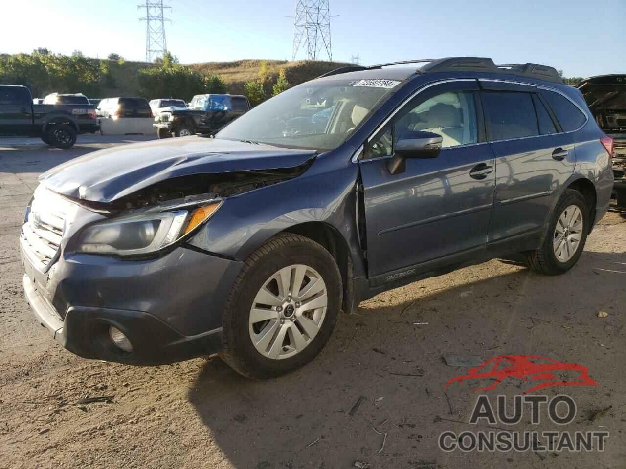 SUBARU OUTBACK 2017 - 4S4BSAFCXH3202098
