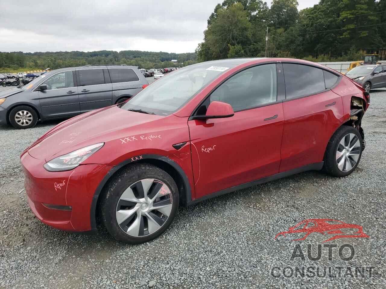 TESLA MODEL Y 2021 - 5YJYGDED6MF110978