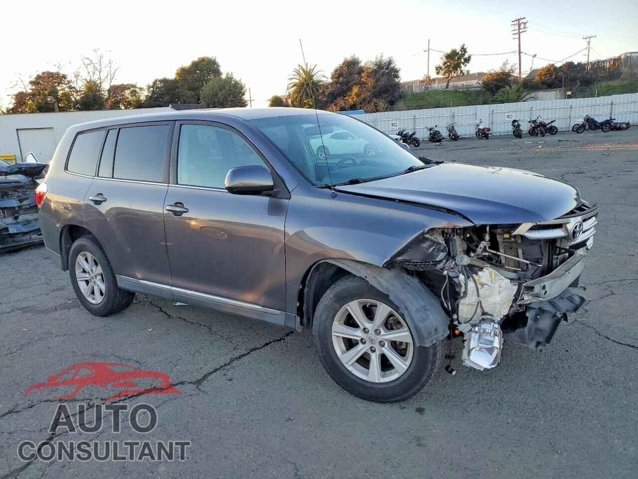 TOYOTA HIGHLANDER 2012 - 5TDZA3EH6CS029430