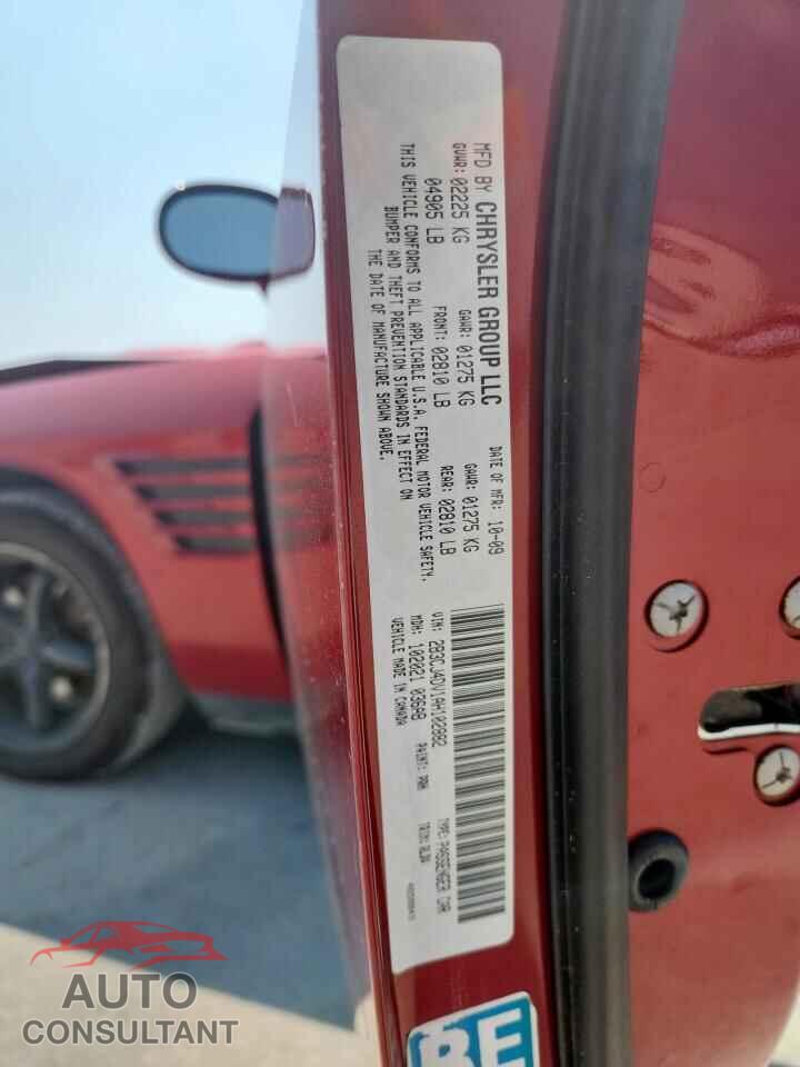 DODGE CHALLENGER 2010 - 2B3CJ4DV1AH102882