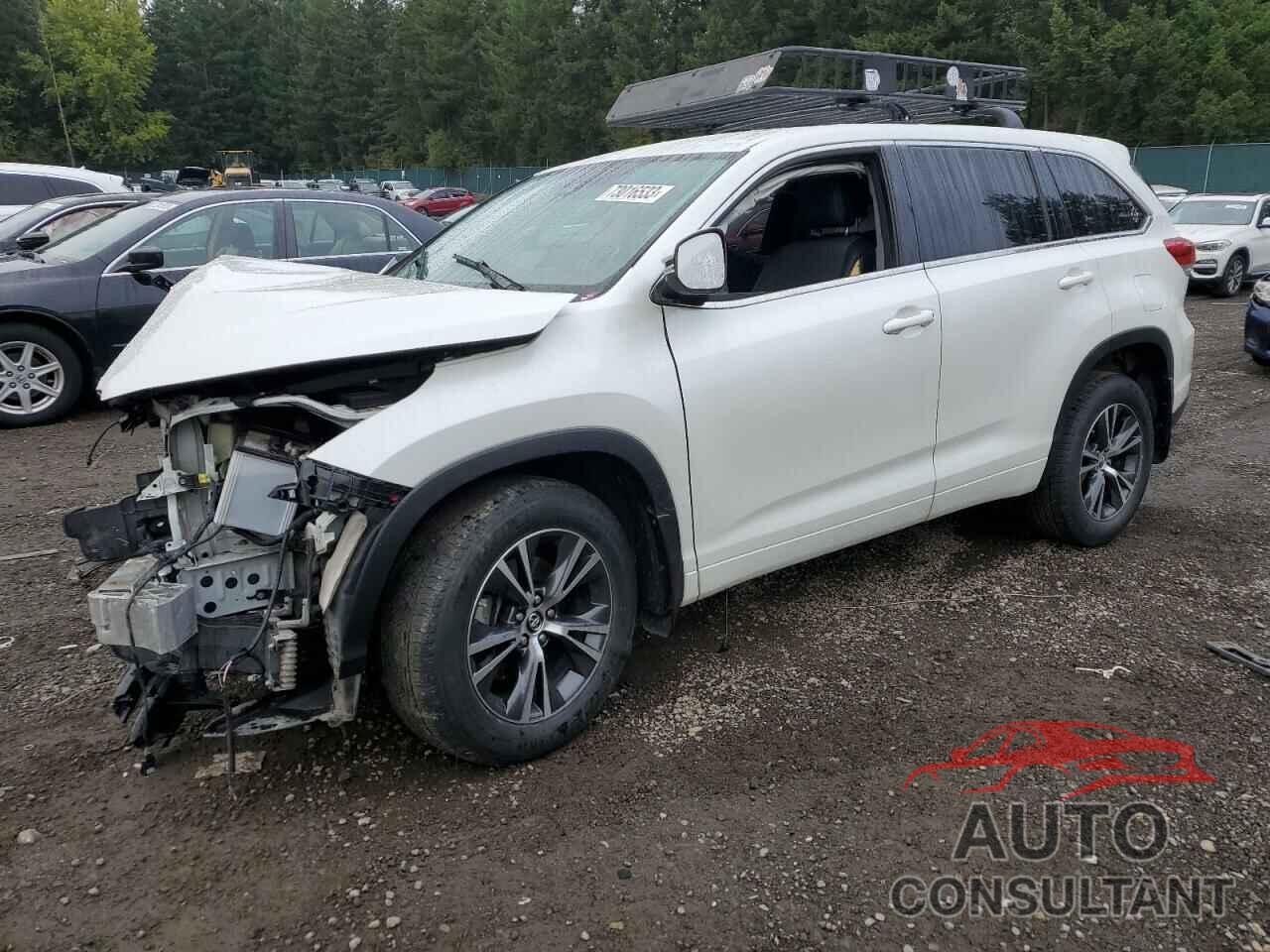 TOYOTA HIGHLANDER 2018 - 5TDBZRFH1JS826385