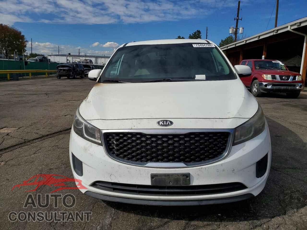 KIA SEDONA 2015 - KNDMB5C19F6073256
