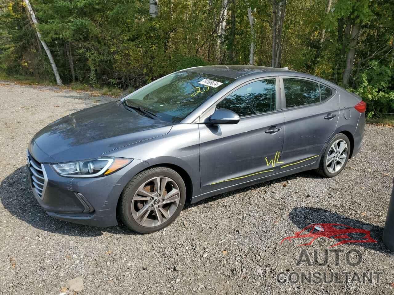 HYUNDAI ELANTRA 2017 - KMHD84LF3HU404041