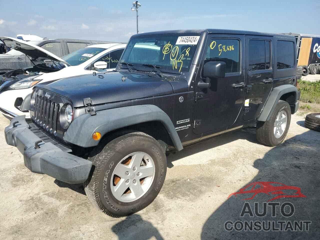 JEEP WRANGLER 2017 - 1C4BJWDG7HL575514