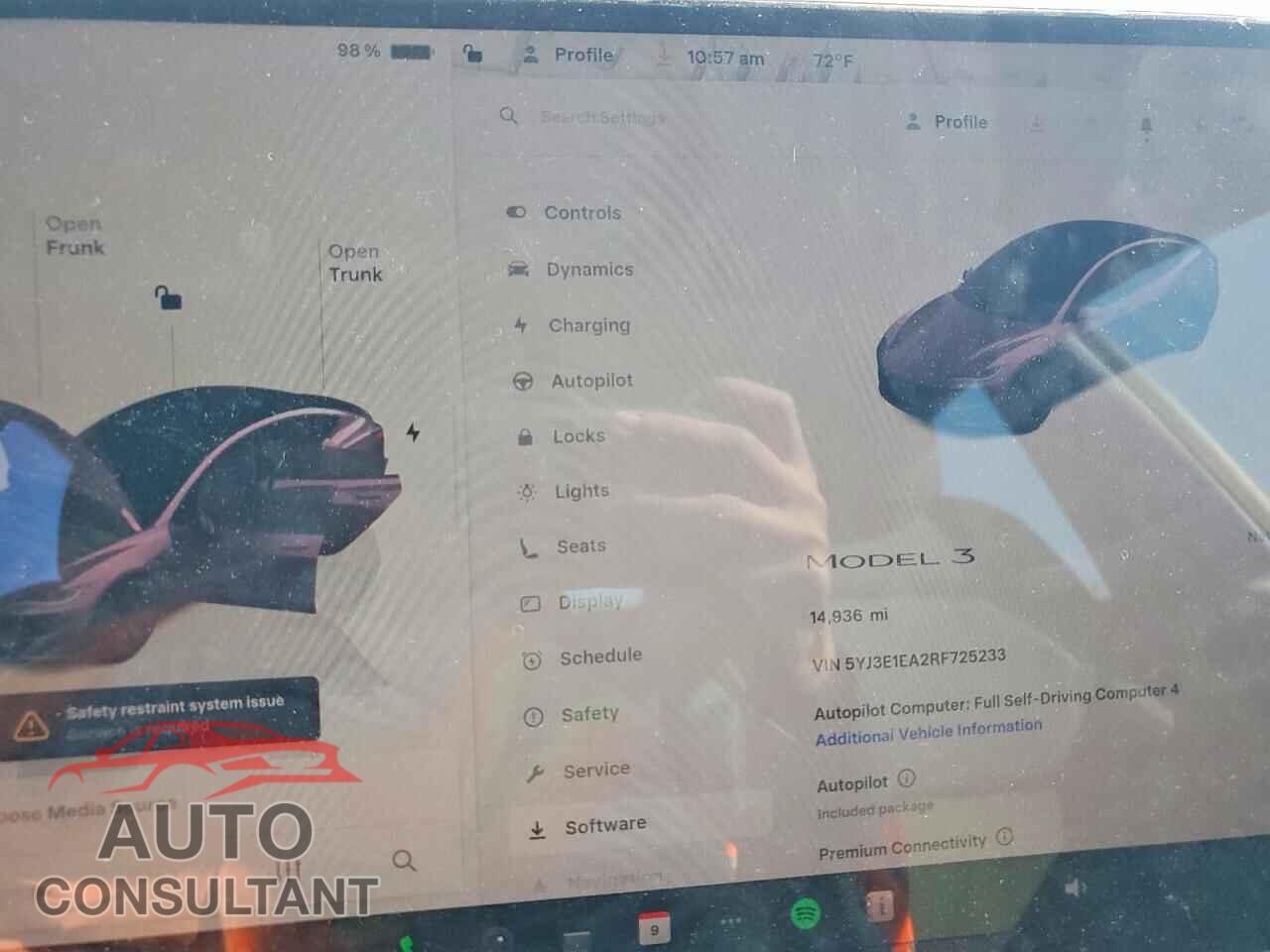TESLA MODEL 3 2024 - 5YJ3E1EA2RF725233
