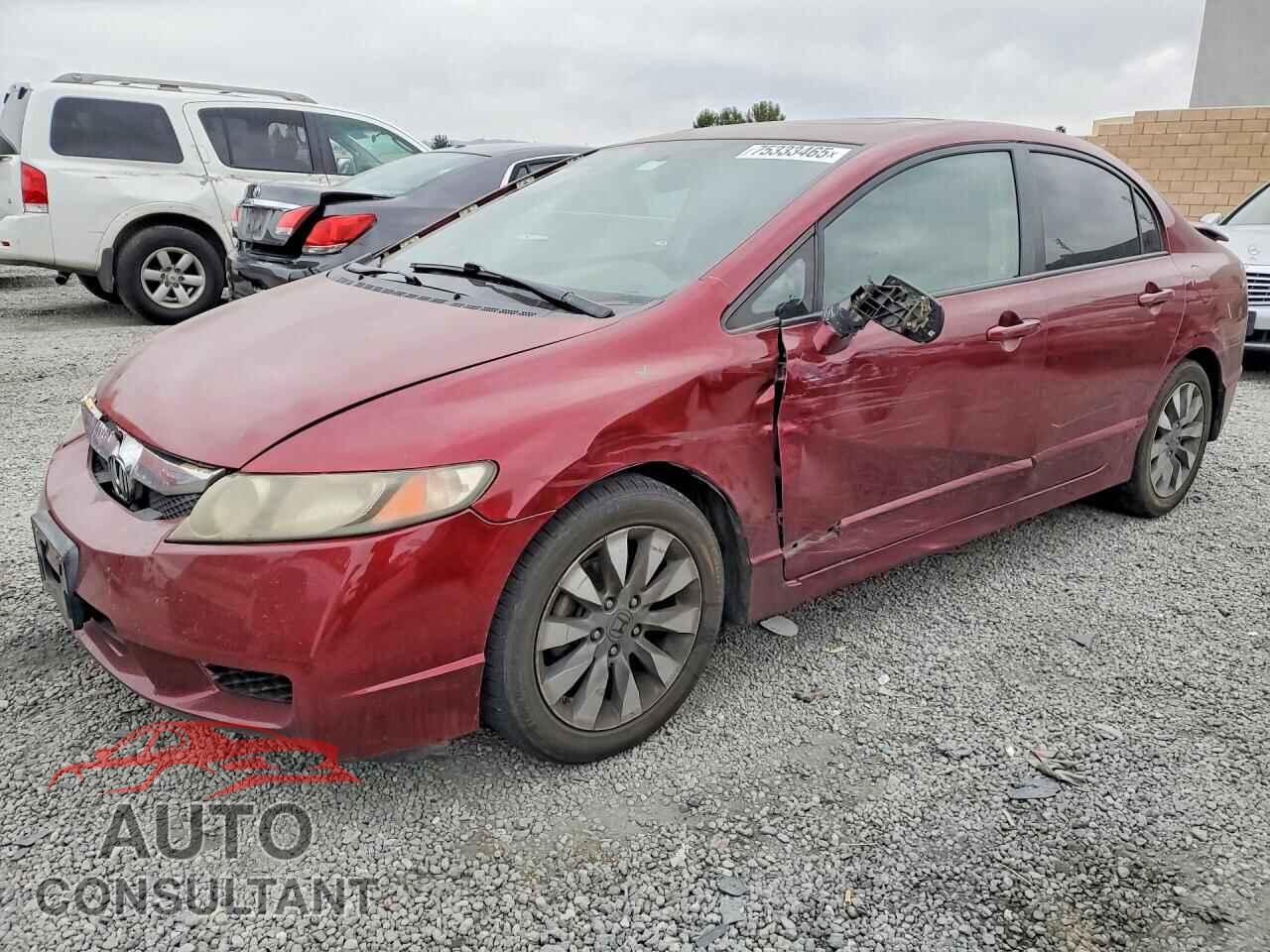 HONDA CIVIC 2010 - 19XFA1F96AE025741