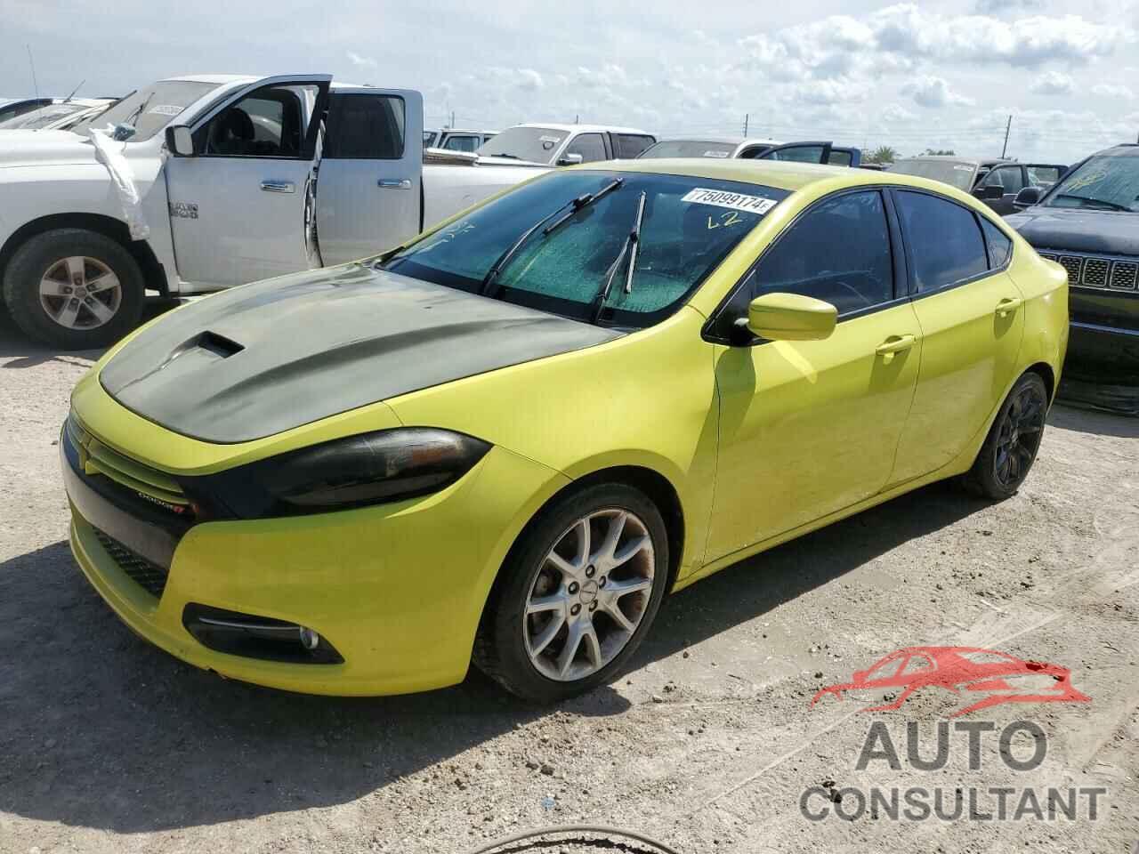 DODGE DART 2013 - 1C3CDFBHXDD200958