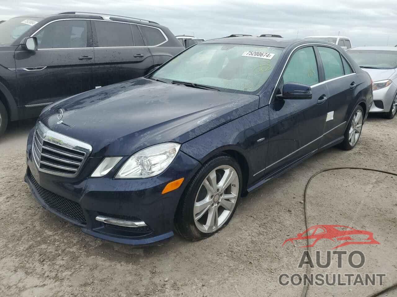 MERCEDES-BENZ E-CLASS 2012 - WDDHF5KB9CA613008