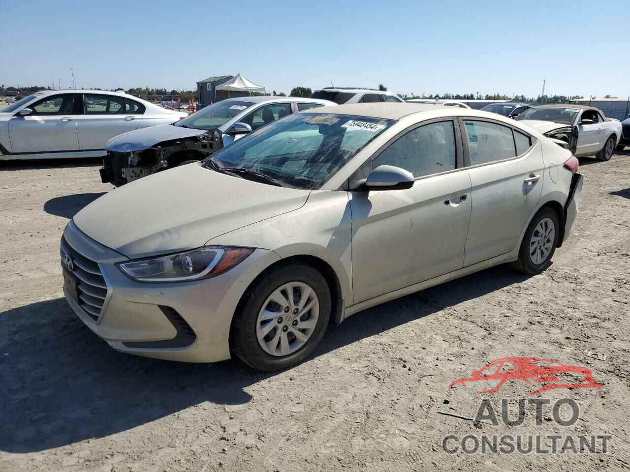 HYUNDAI ELANTRA 2017 - KMHD74LF7HU408550