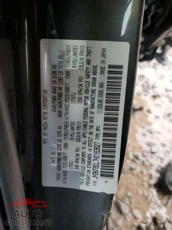 MAZDA CX-5 2017 - JM3KFBCL7H0163627