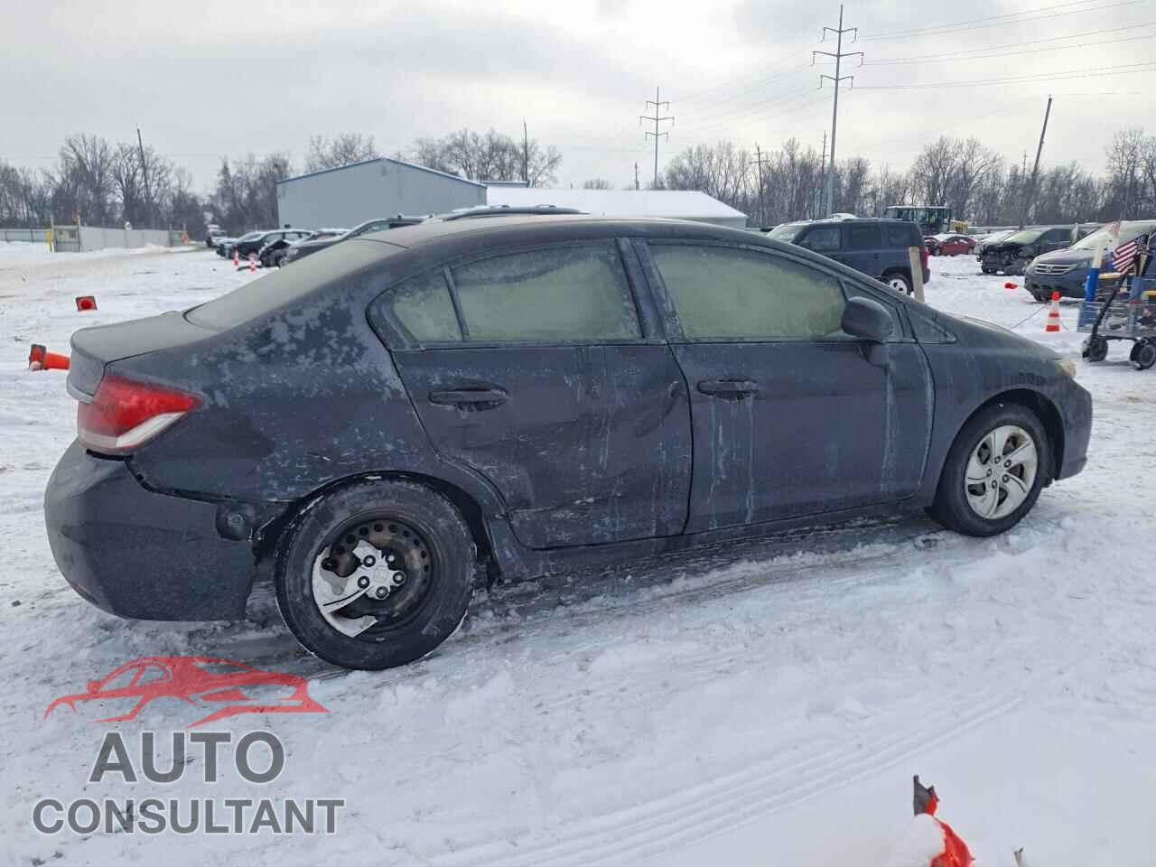 HONDA CIVIC 2013 - 19XFB2F55DE080718