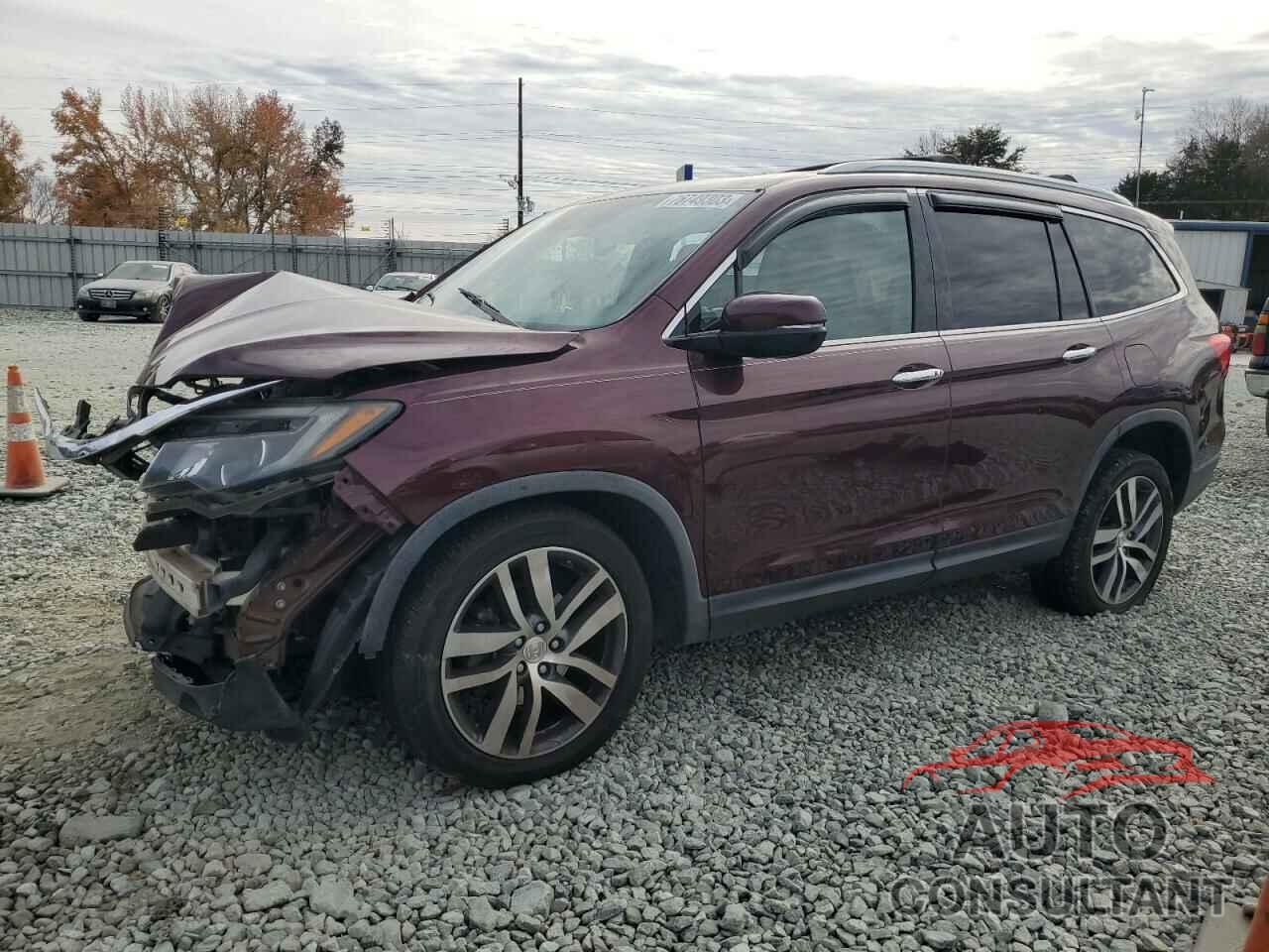 HONDA PILOT 2016 - 5FNYF6H92GB003923