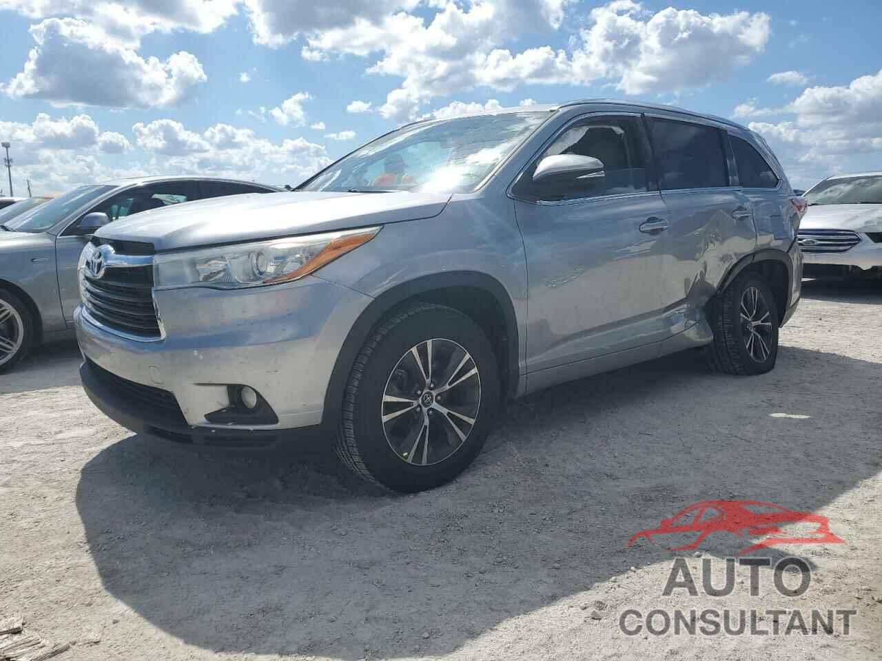 TOYOTA HIGHLANDER 2016 - 5TDKKRFH4GS505504