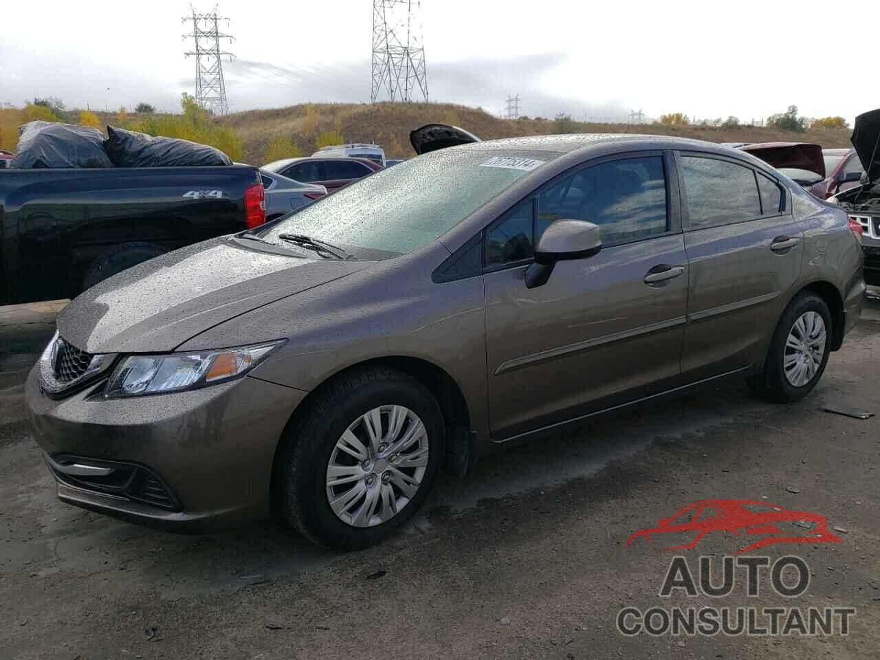 HONDA CIVIC 2013 - 2HGFB2F5XDH574255