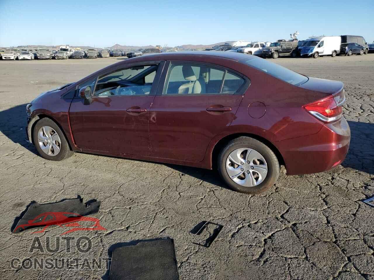HONDA CIVIC 2014 - 19XFB2F58EE222058