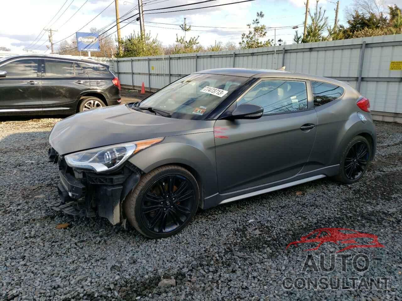 HYUNDAI VELOSTER 2016 - KMHTC6AE8GU265961