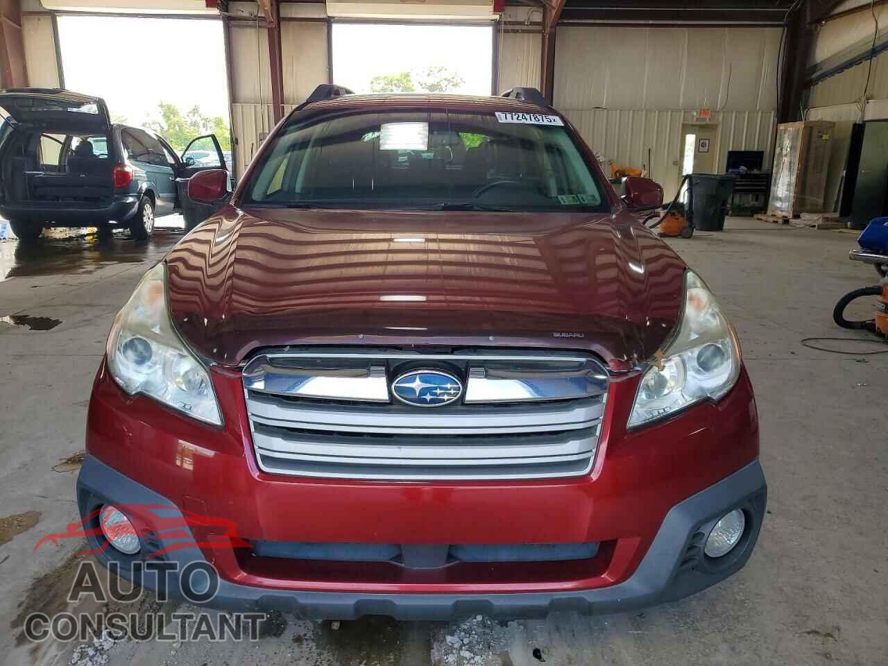 SUBARU OUTBACK 2014 - 4S4BRBCC3E3211582