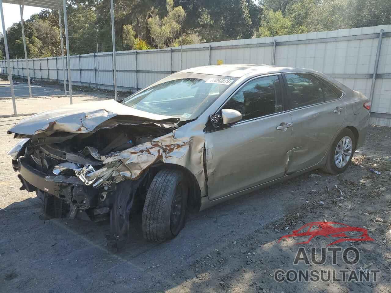 TOYOTA CAMRY 2016 - 4T4BF1FK2GR562606