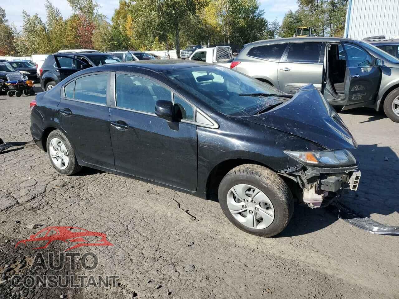 HONDA CIVIC 2013 - 19XFB2F58DE295008
