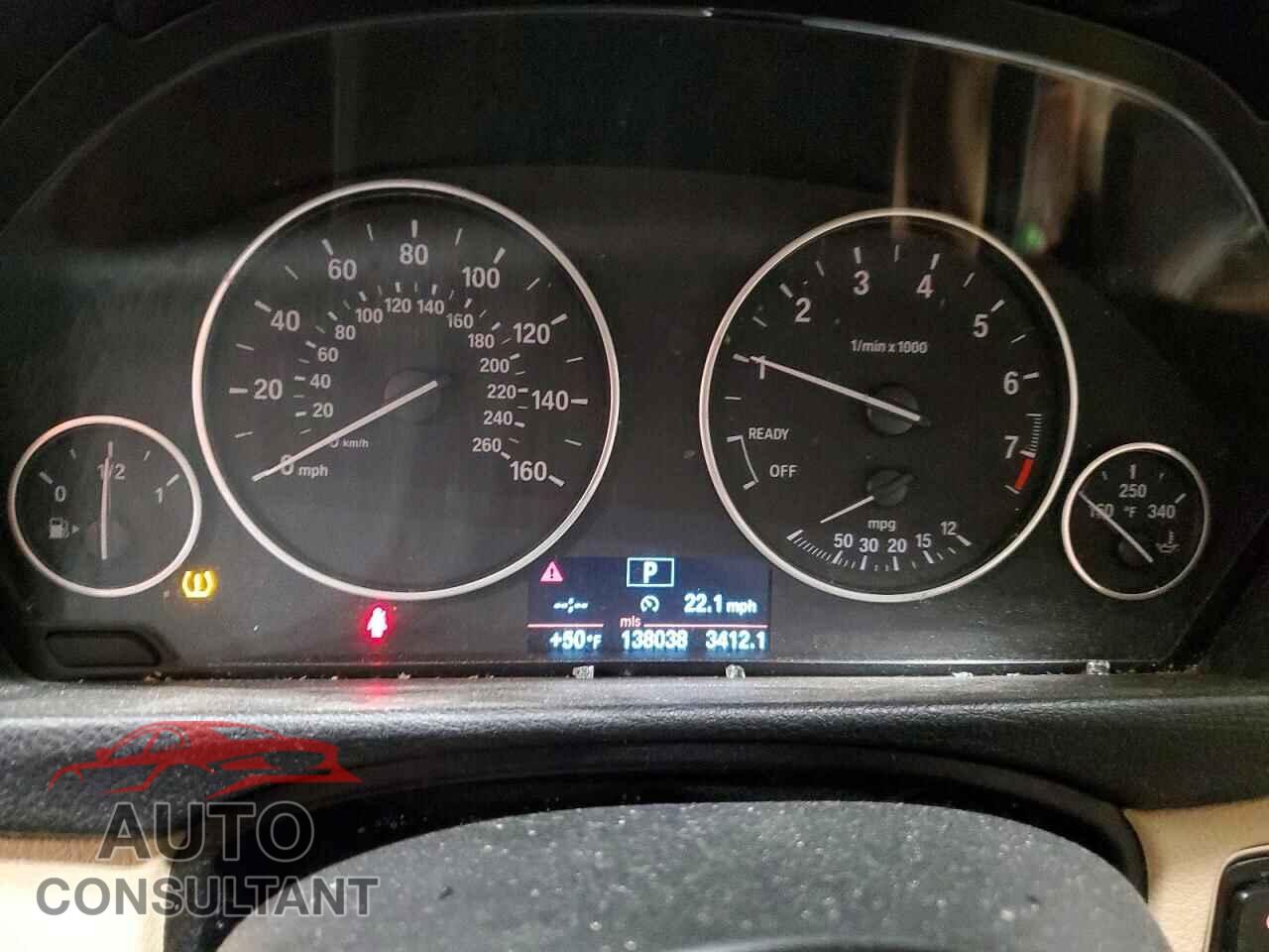 BMW 3 SERIES 2013 - WBA3C3C55DF980564