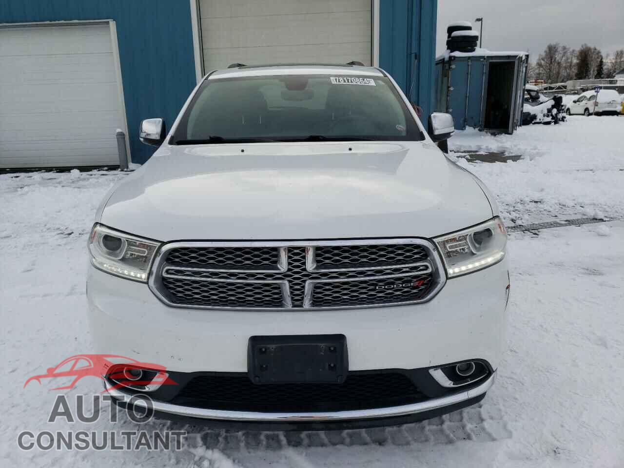 DODGE DURANGO 2017 - 1C4SDJETXHC611282