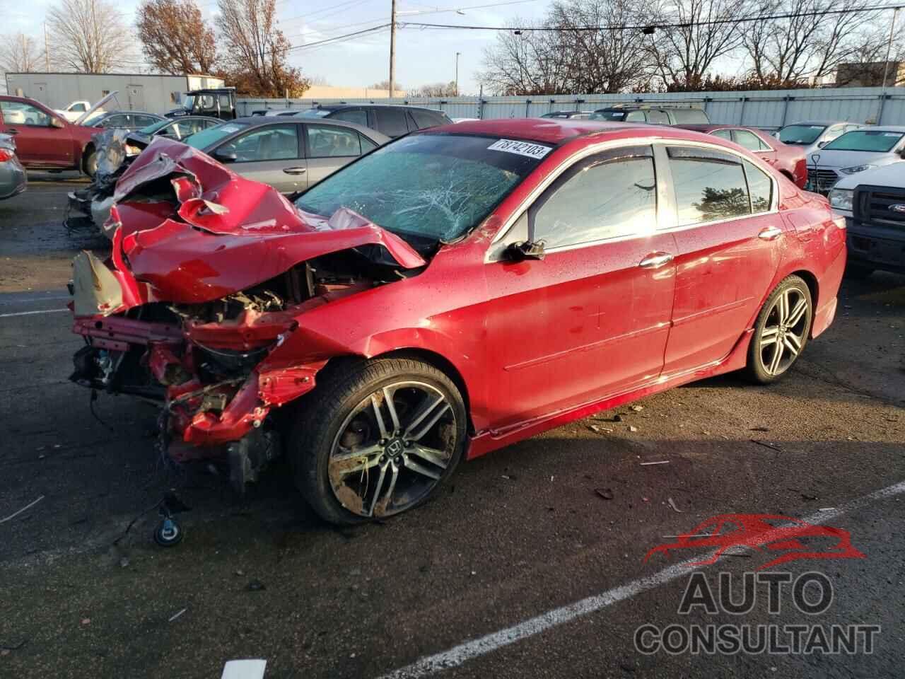 HONDA ACCORD 2017 - 1HGCR2F13HA132143