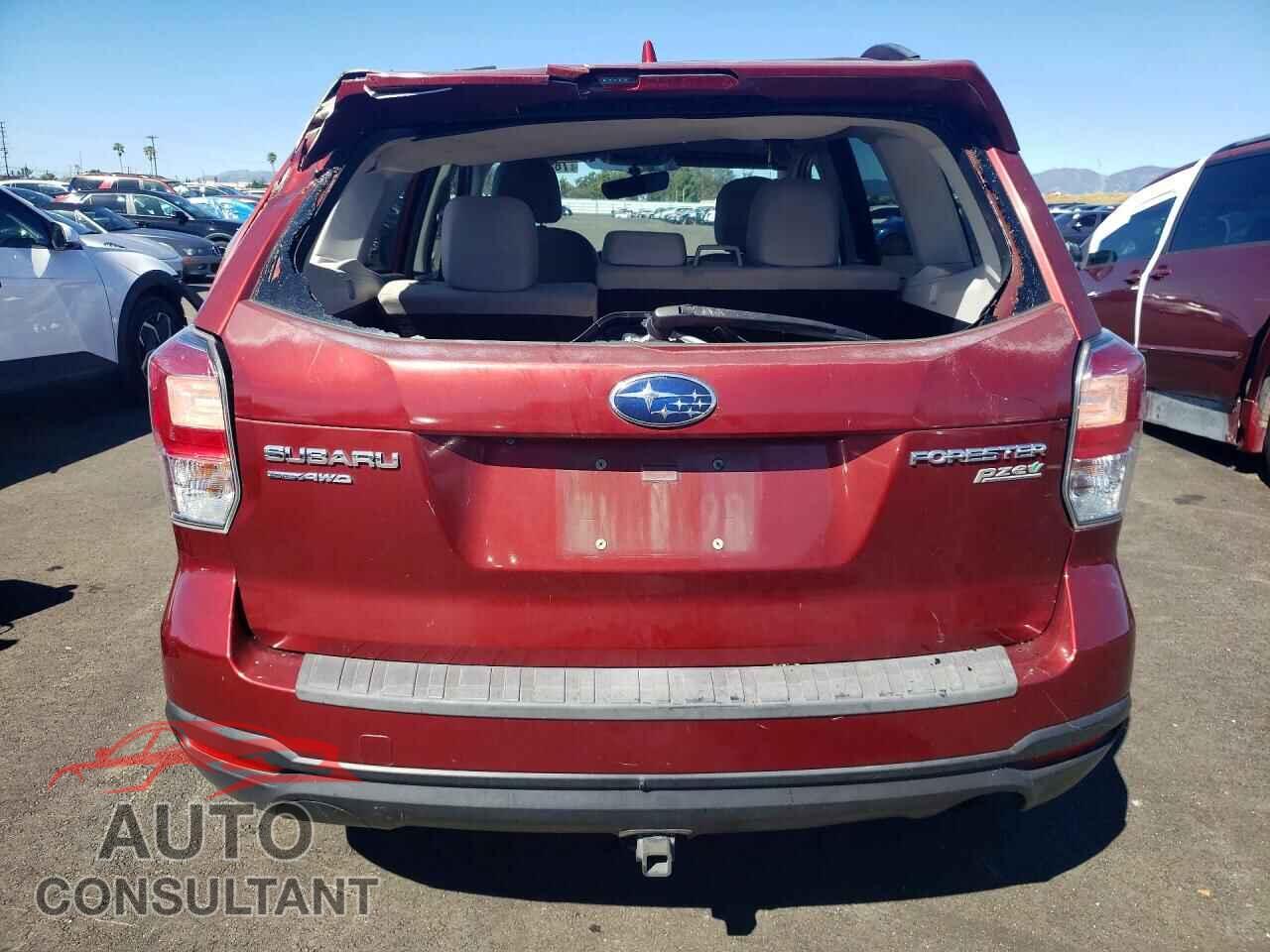 SUBARU FORESTER 2017 - JF2SJAEC0HH410858