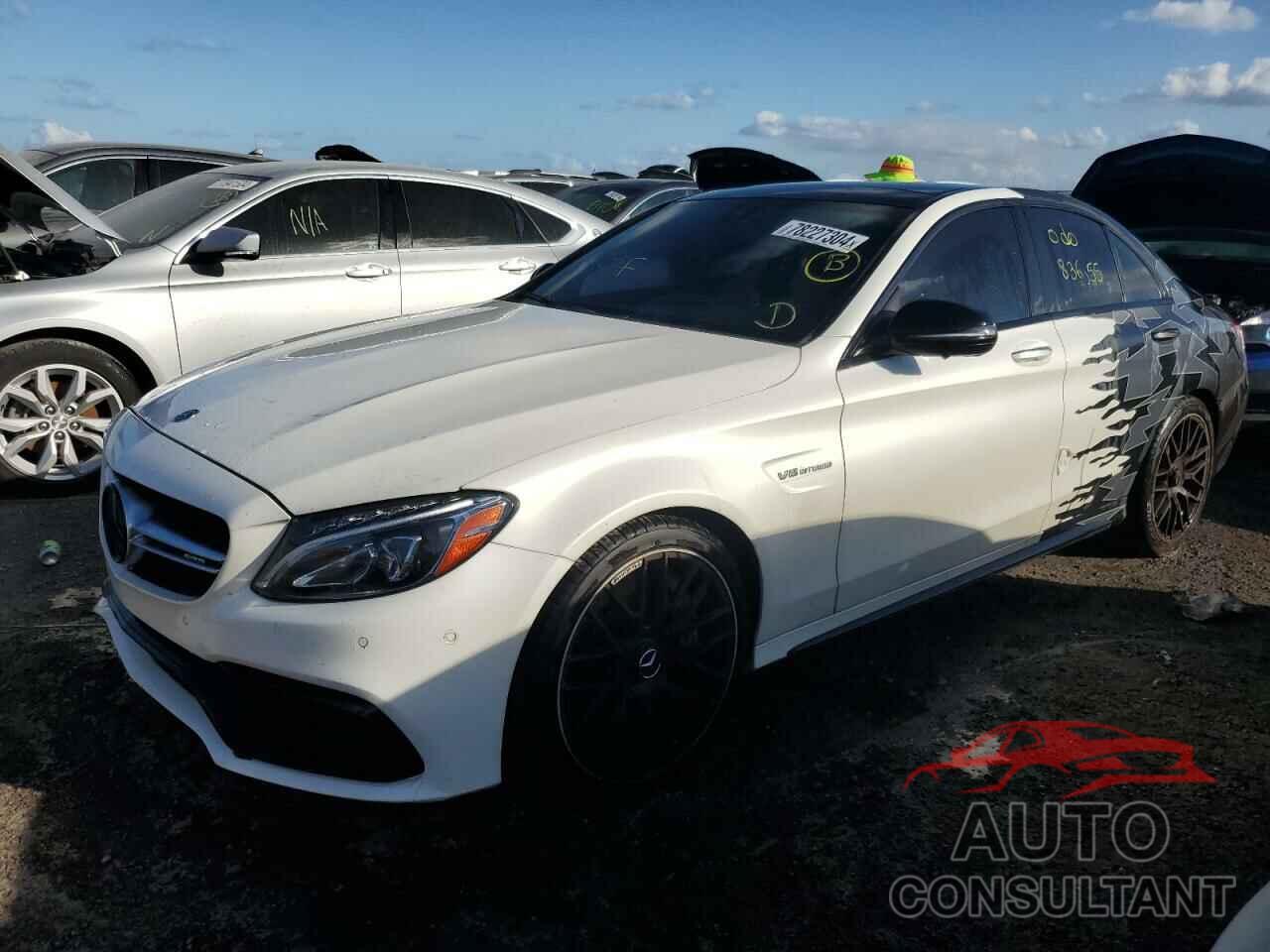 MERCEDES-BENZ C-CLASS 2018 - 55SWF8HB7JU235655