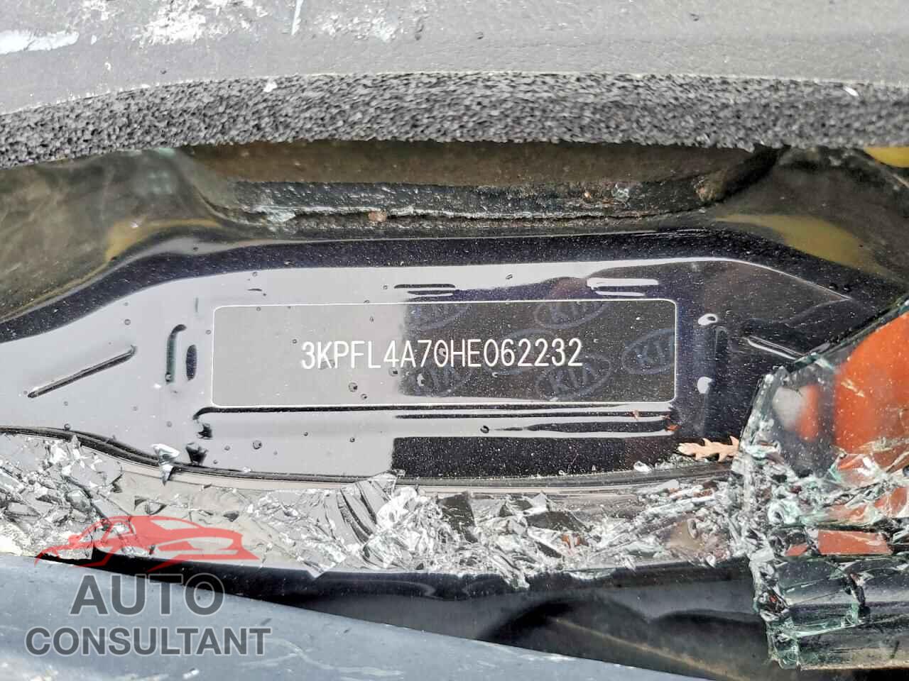 KIA FORTE 2017 - 3KPFL4A70HE062232