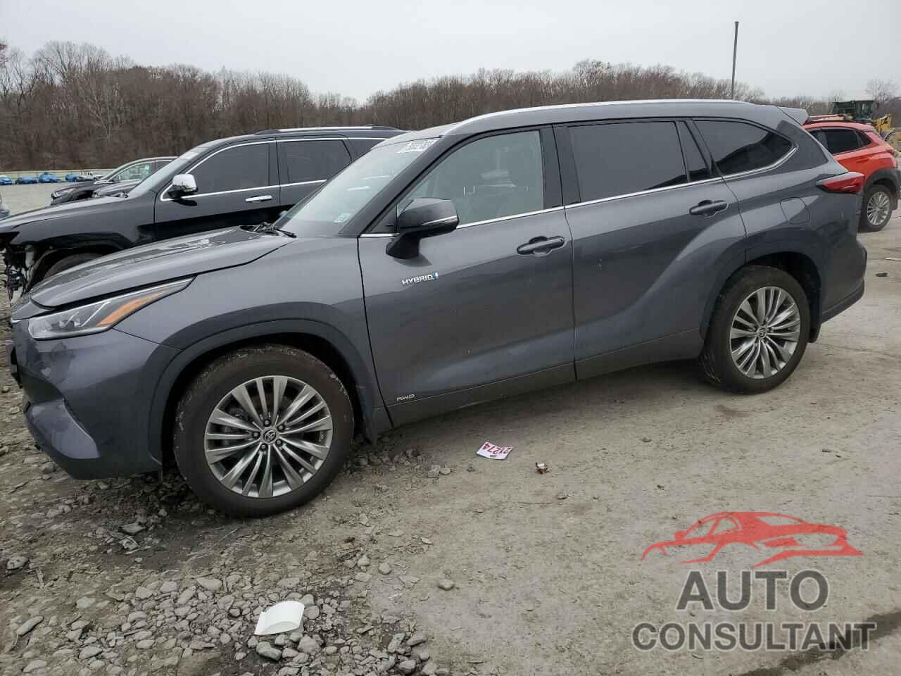 TOYOTA HIGHLANDER 2021 - 5TDEBRCH6MS022349