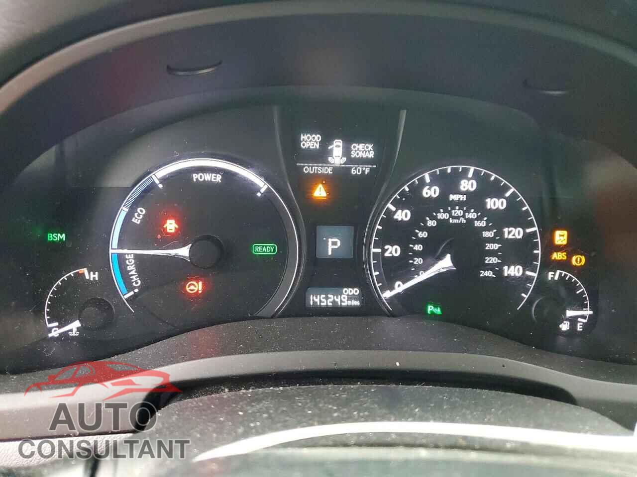 LEXUS RX450 2013 - JTJBC1BA9D2059681