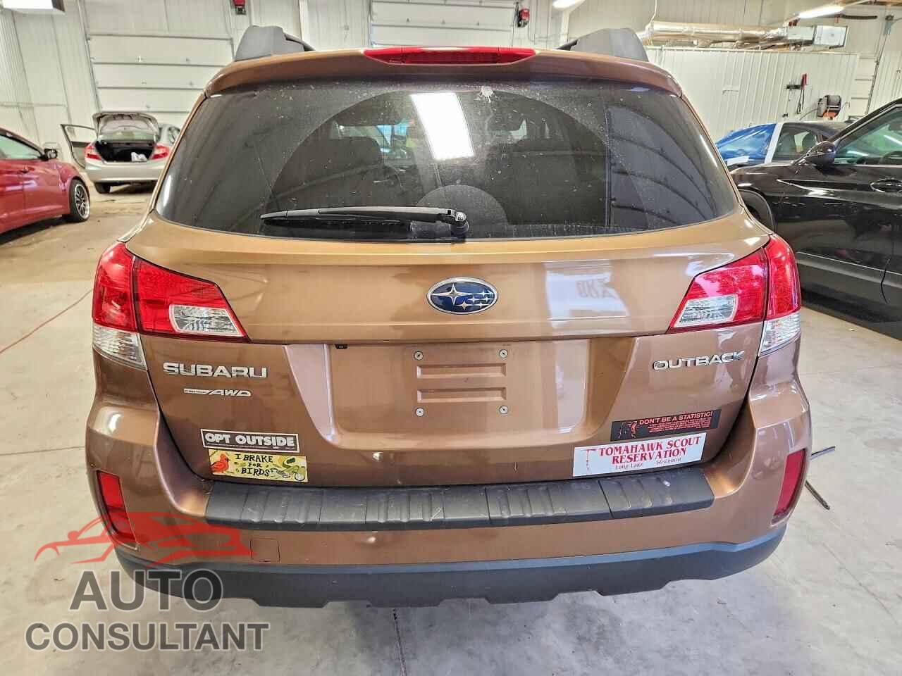 SUBARU OUTBACK 2012 - 4S4BRCGC9C3250934