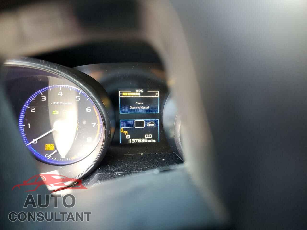 SUBARU OUTBACK 2016 - 4S4BSBLC2G3292436