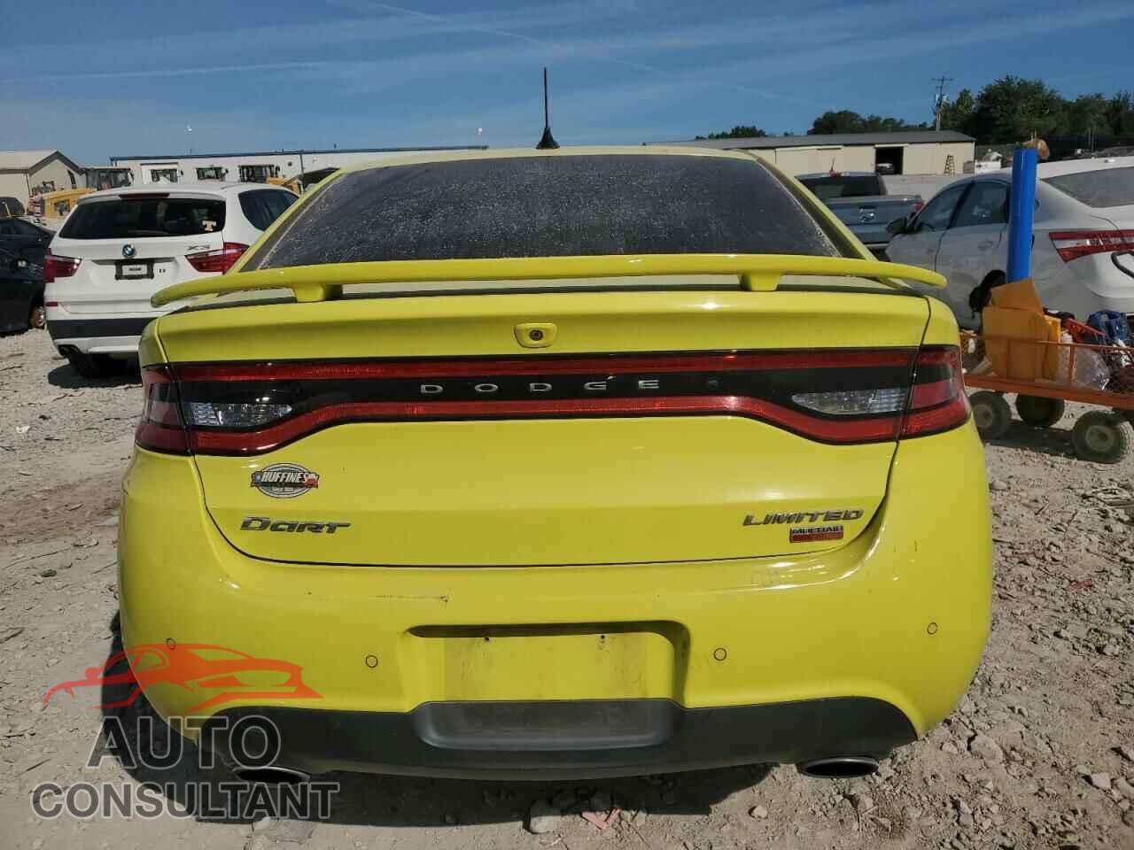 DODGE DART 2013 - 1C3CDFCH2DD293165