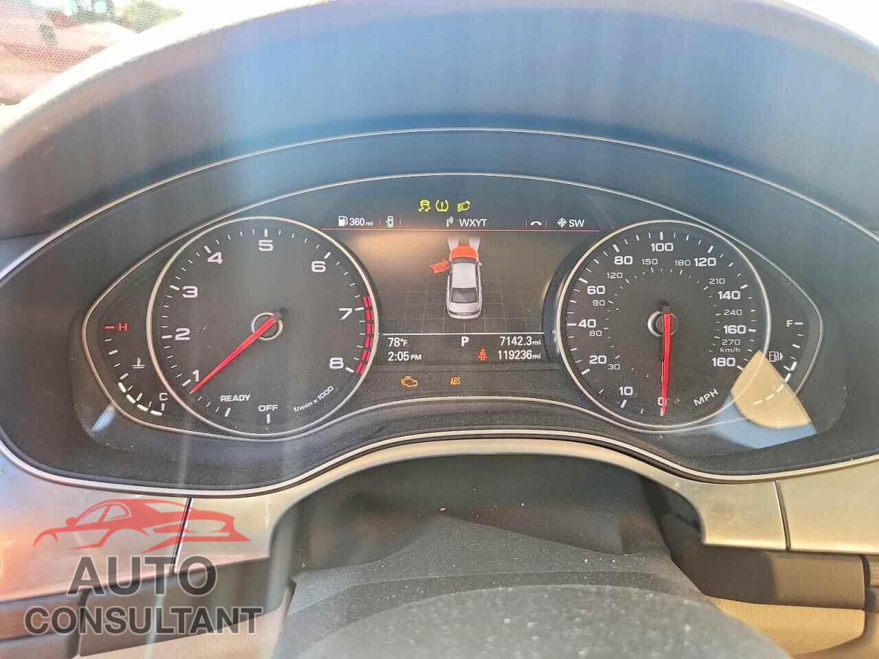 AUDI A6 2016 - WAUGFAFC7GN109439