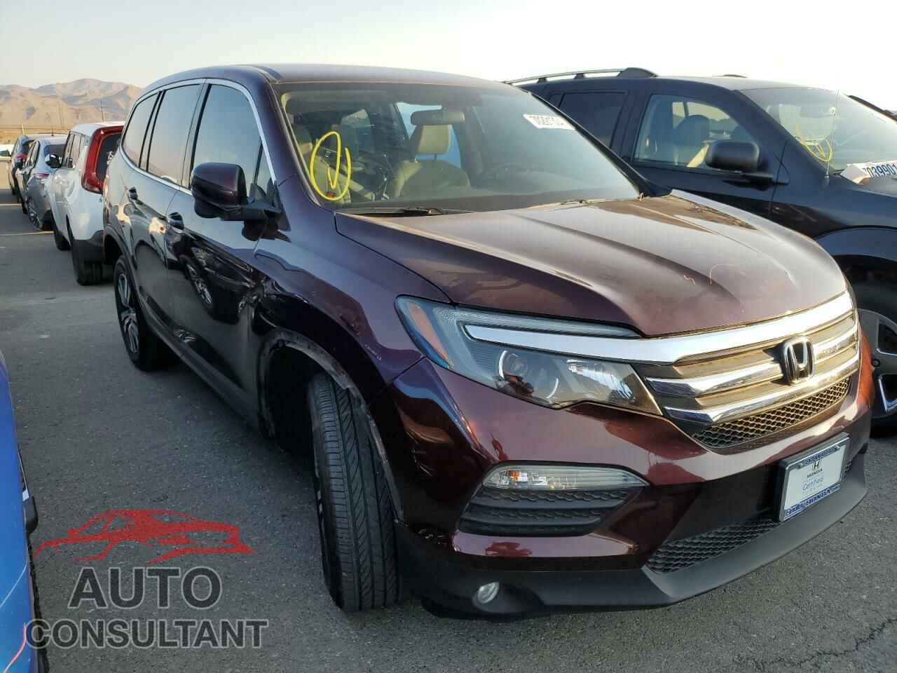 HONDA PILOT 2017 - 5FNYF5H35HB013143