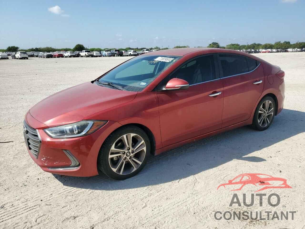 HYUNDAI ELANTRA 2017 - 5NPD84LFXHH019414